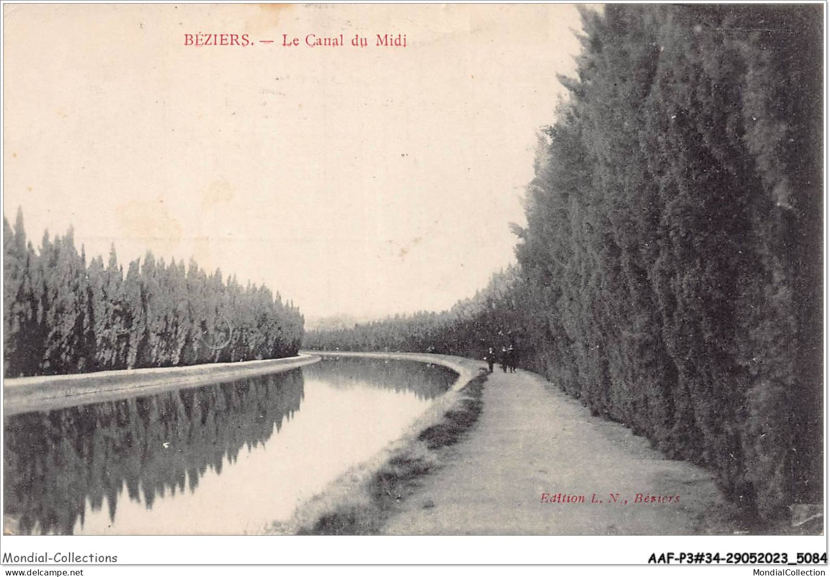 AAFP3-34-0245 - BEZIERS - Le Canal Du Midi - Beziers