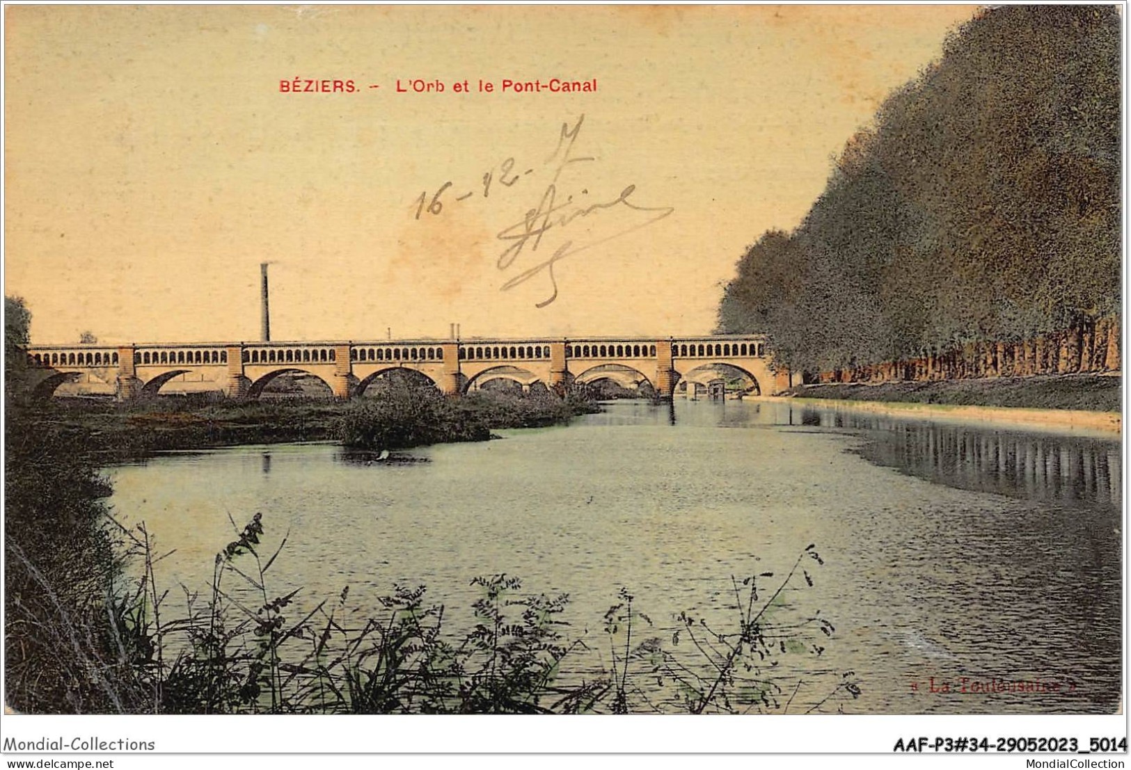 AAFP3-34-0210 - BEZIERS - L'Orb Et Le Pont Canal - Beziers