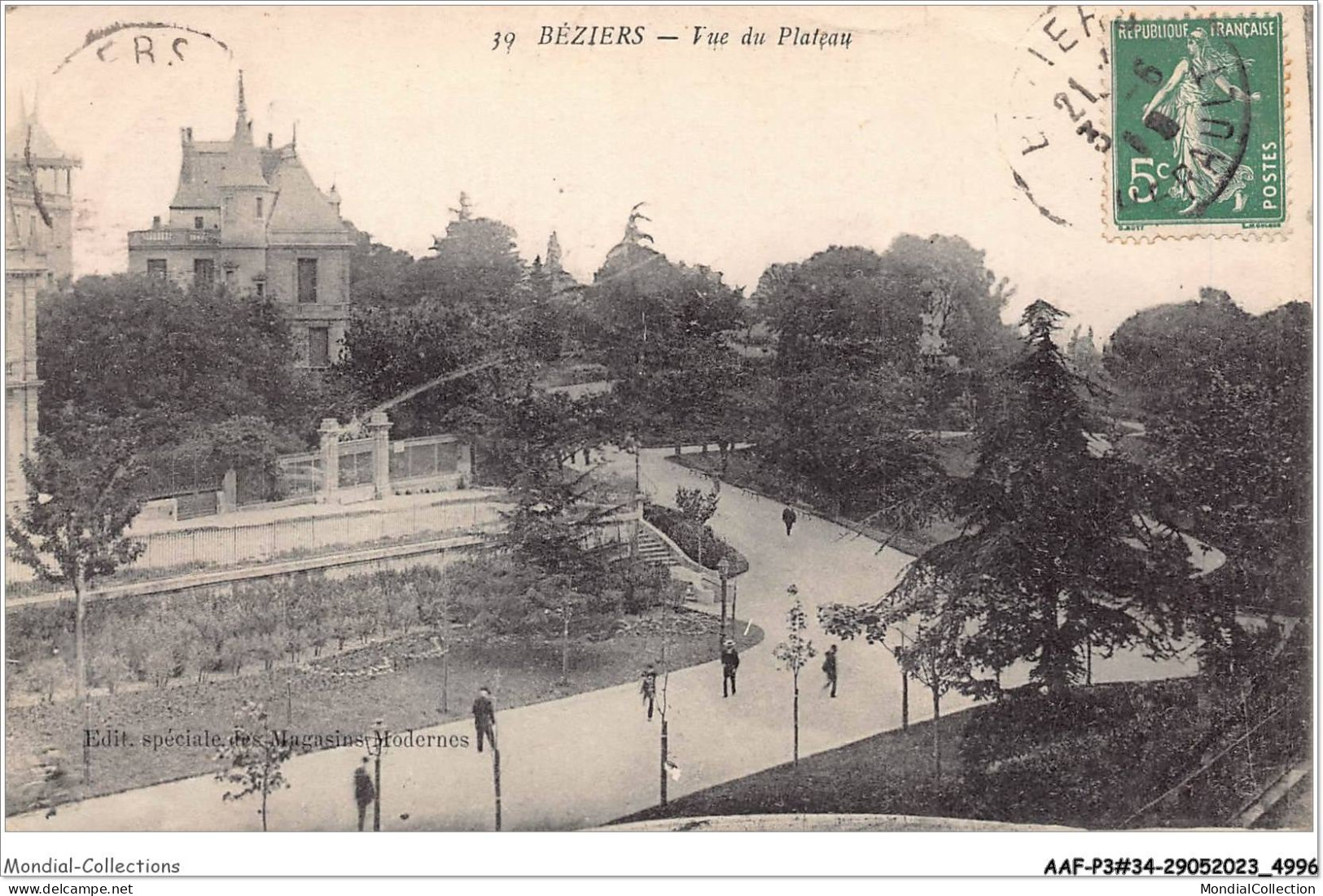 AAFP3-34-0201 - BEZIERS - Vue Du Plateau - Beziers
