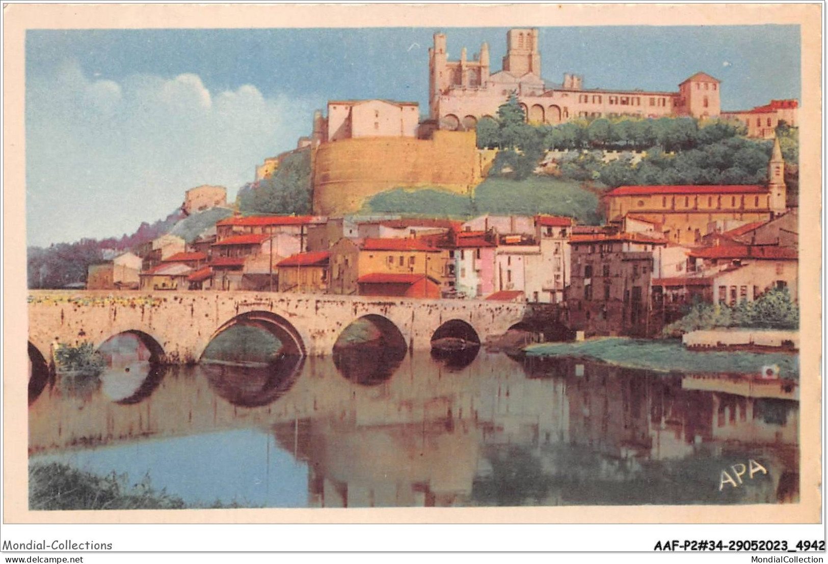 AAFP2-34-0174 - BEZIERS - Vue Générale Et Le Pont Vieux  - Beziers