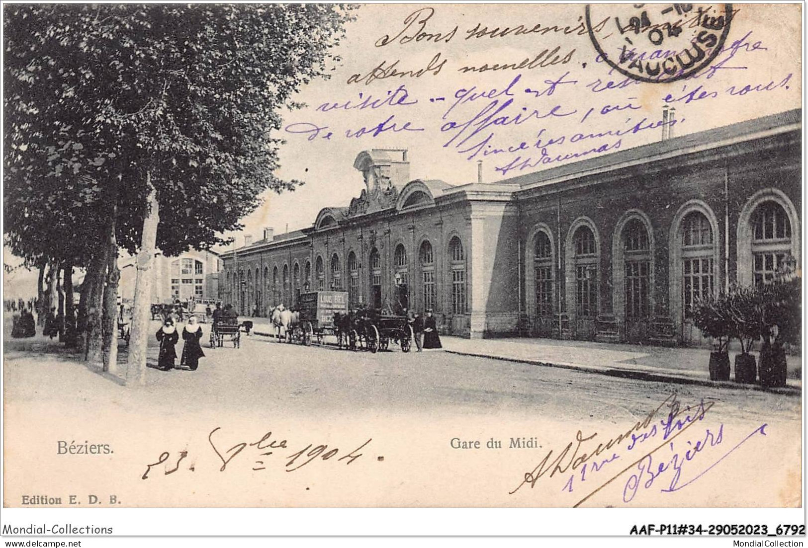 AAFP11-34-1095 - BESIERS - Gare Du Midi - Beziers