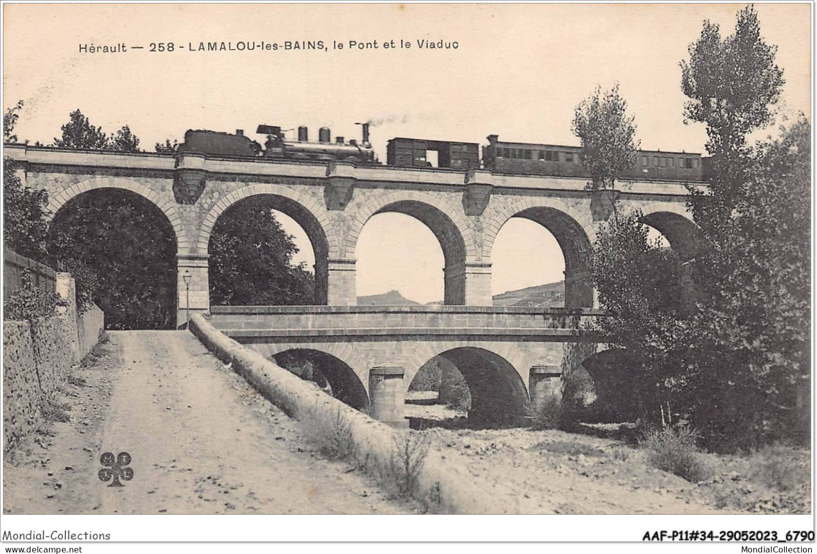 AAFP11-34-1094 - LAMALOU-LES-BAINS - Le Pont Et Le Viaduc - Lamalou Les Bains