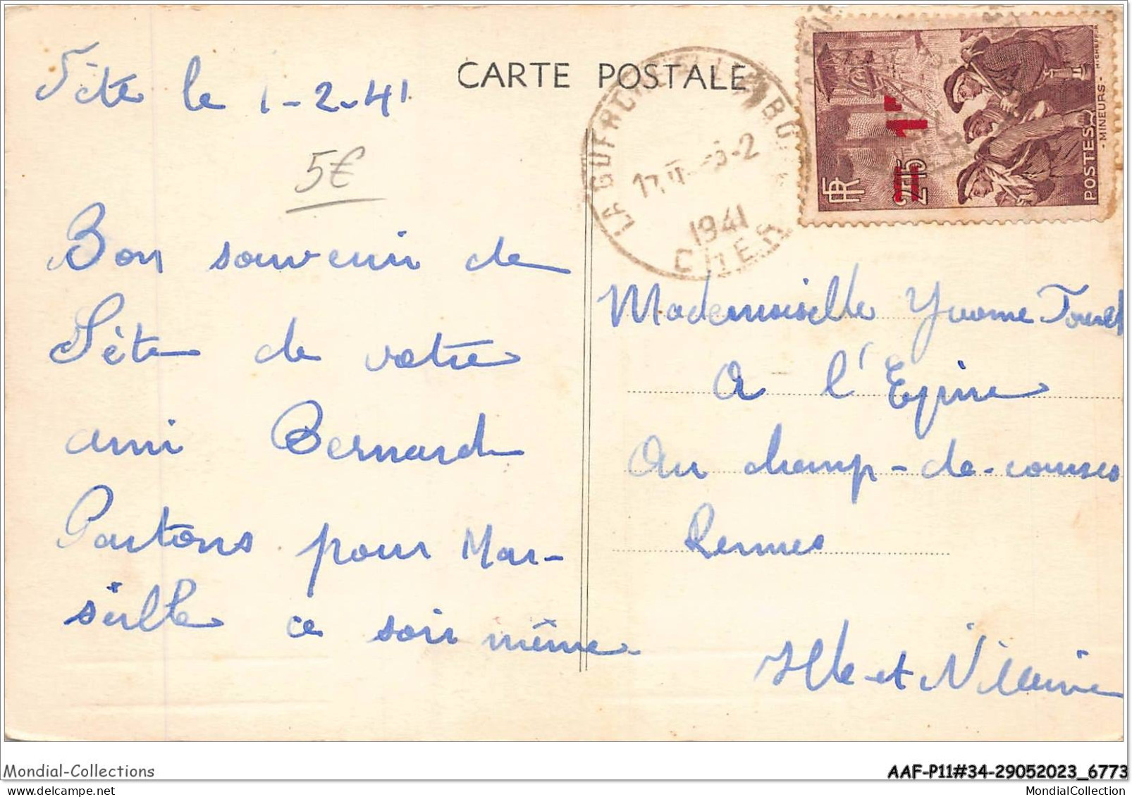 AAFP11-34-1085 - SETE - Souvenir De SETE - Multi-vues - Sete (Cette)