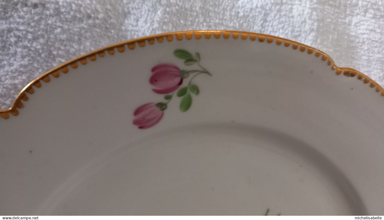 lot de 2 assiettes XVIIIe siècle