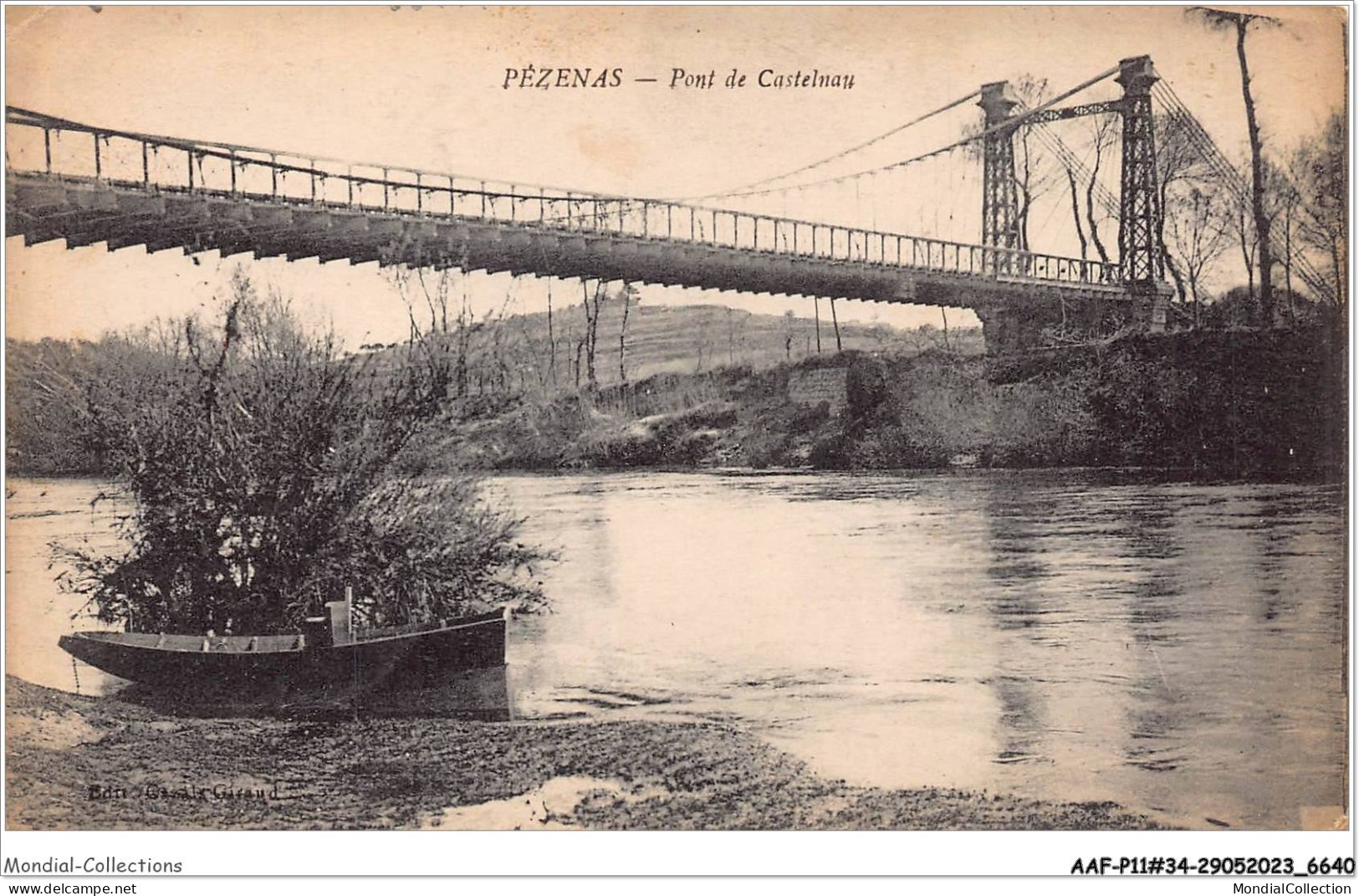 AAFP11-34-1019 - PEZENAS - Pont De Castelnau - Pezenas
