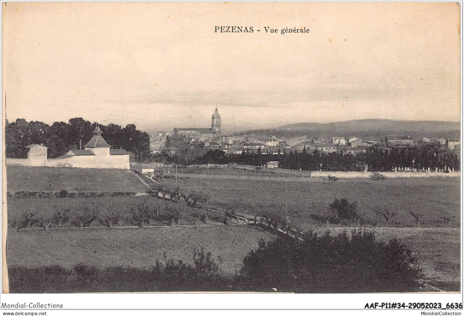 AAFP11-34-1017 - PEZENAS - Vue Générale - Pezenas