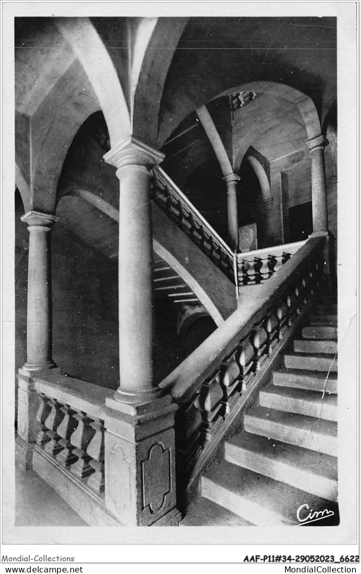 AAFP11-34-1010 - PEZENAS - Escalier De L'Hôtel Malibran - Pezenas