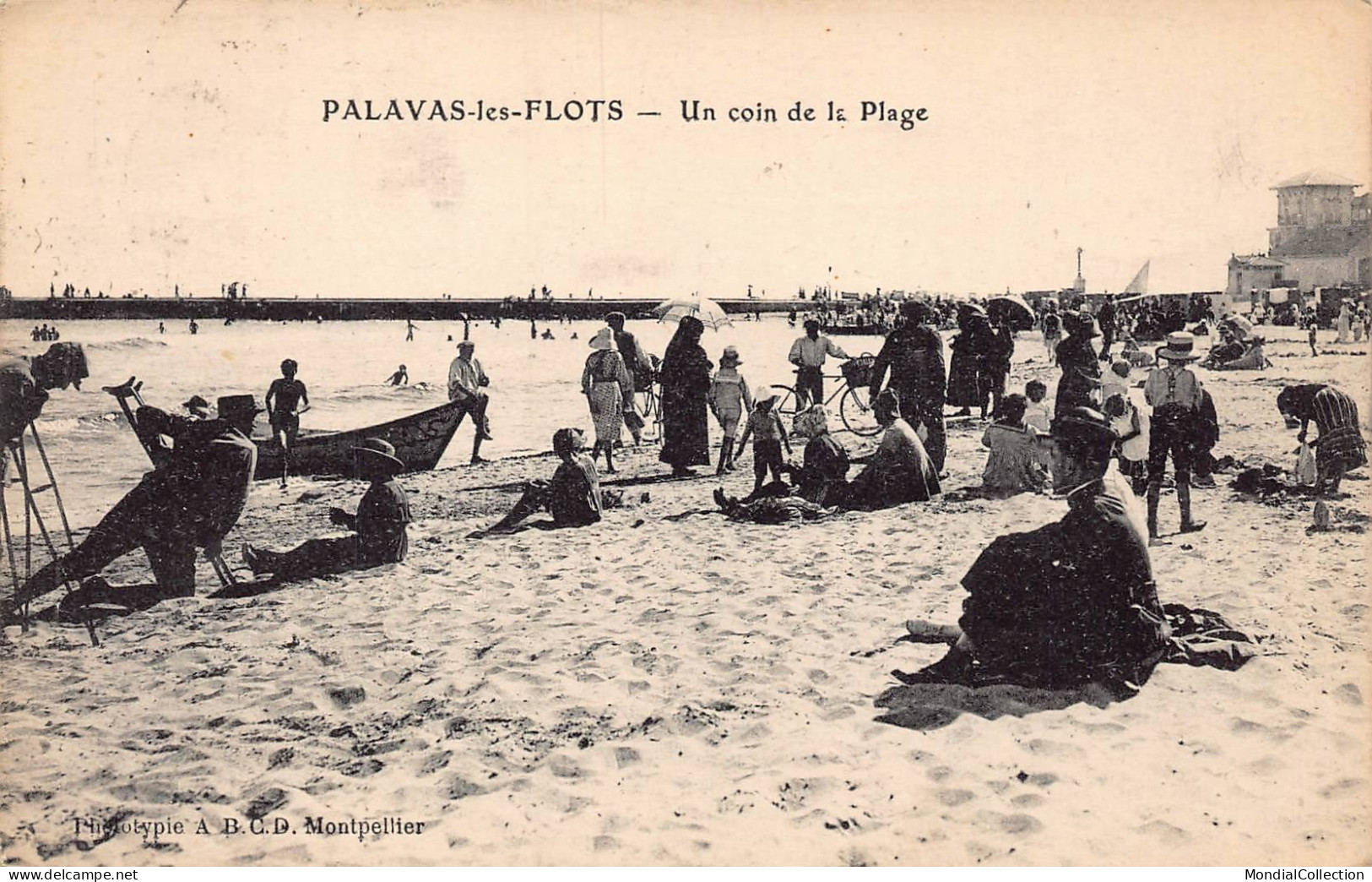 AAFP10-34-0931 - PALAVAS- LES -FLOTS - Un Coin De La Plage - Palavas Les Flots