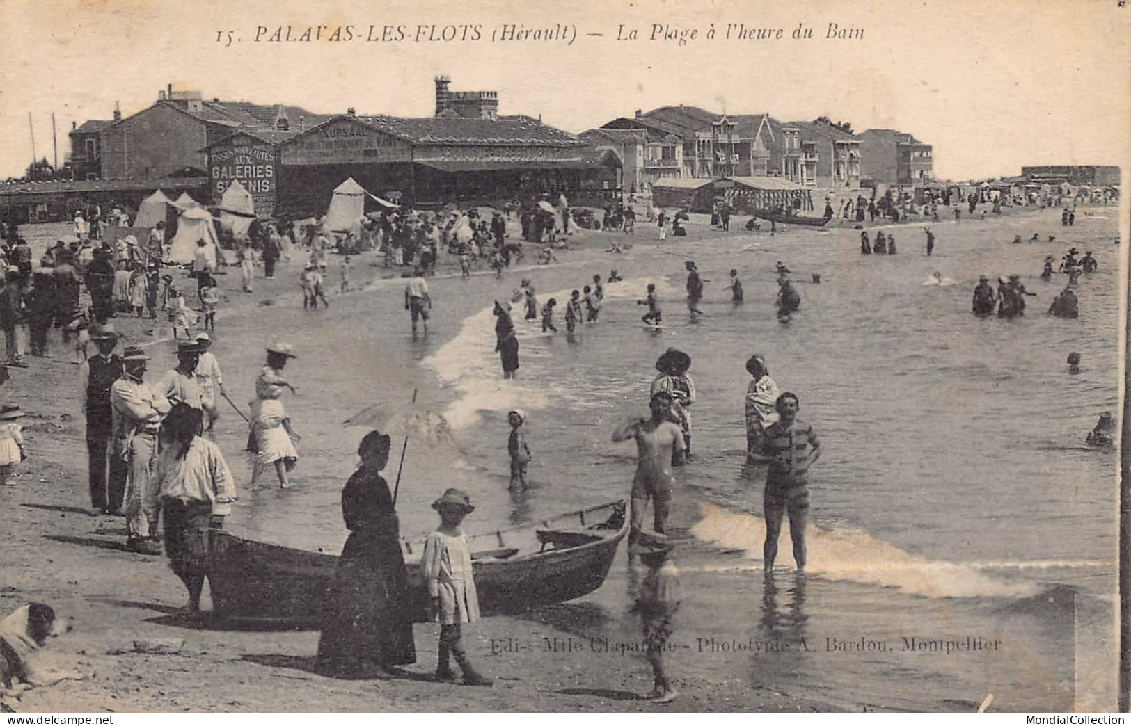 AAFP10-34-0926 - PALAVAS- LES -FLOTS - La Plage A L'heure Du Bain - Palavas Les Flots