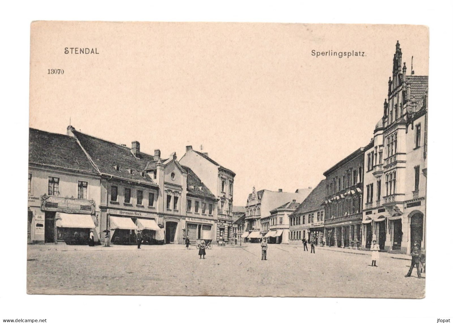 ALLEMAGNE - STENDAL Sperlingsplatz (pionnière) - Stendal