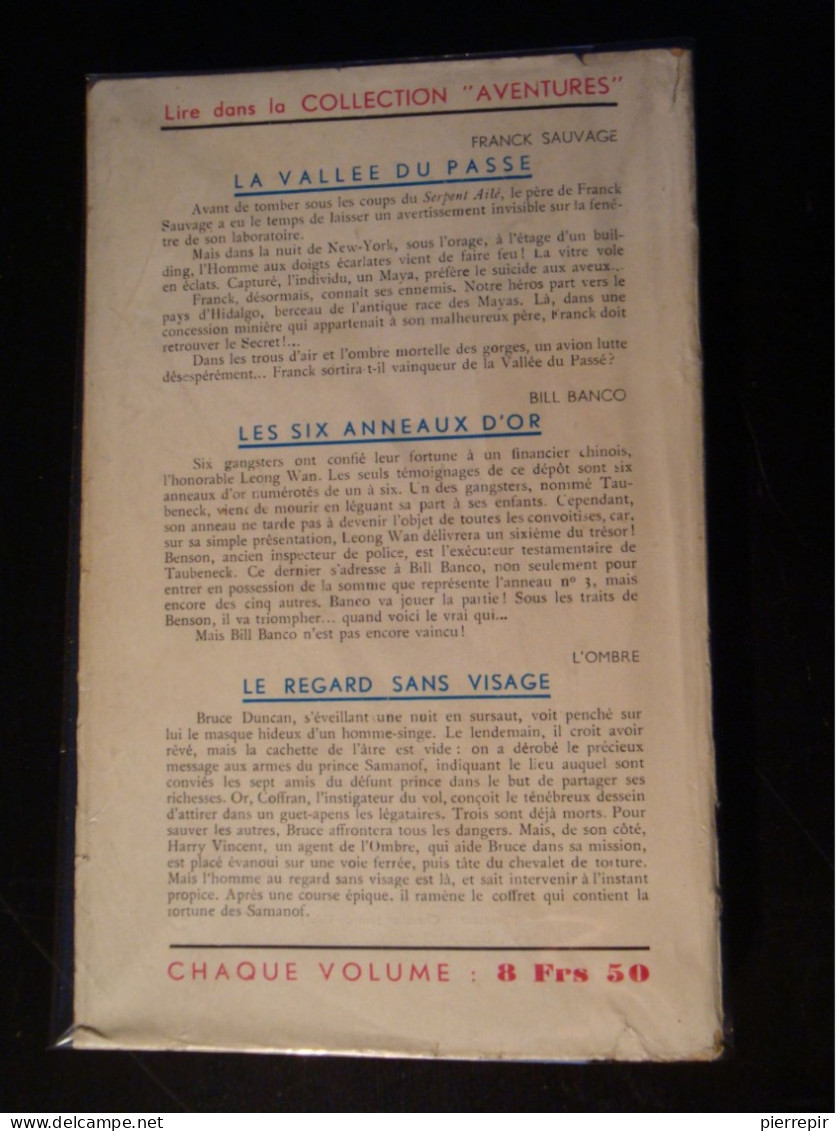 Franck Sauvage L'homme Miracle - "la Vapeur Du Néant" - Collection "aventures" - Non Classés