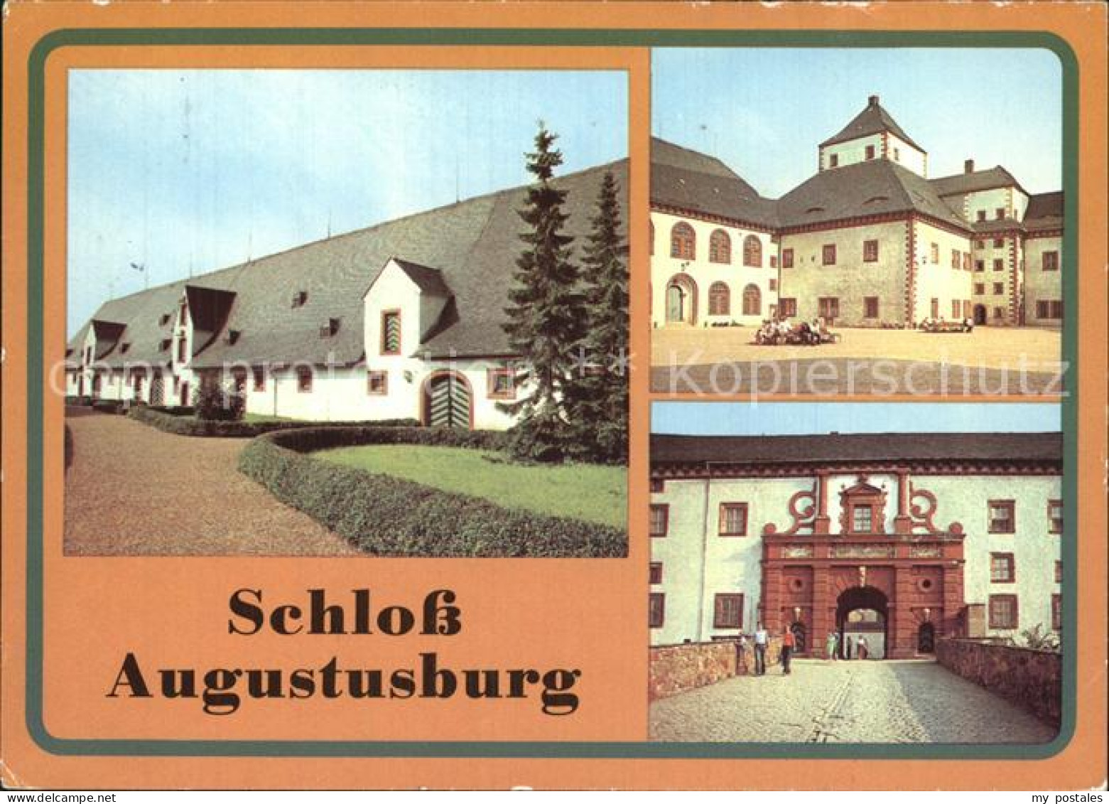 72542737 Augustusburg Stallgebaeude Kuechenhaus Nordportal Augustusburg - Augustusburg
