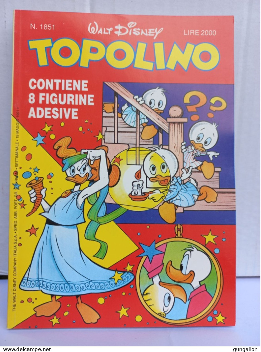 Topolino (Mondadori 1991) N. 1851 - Disney