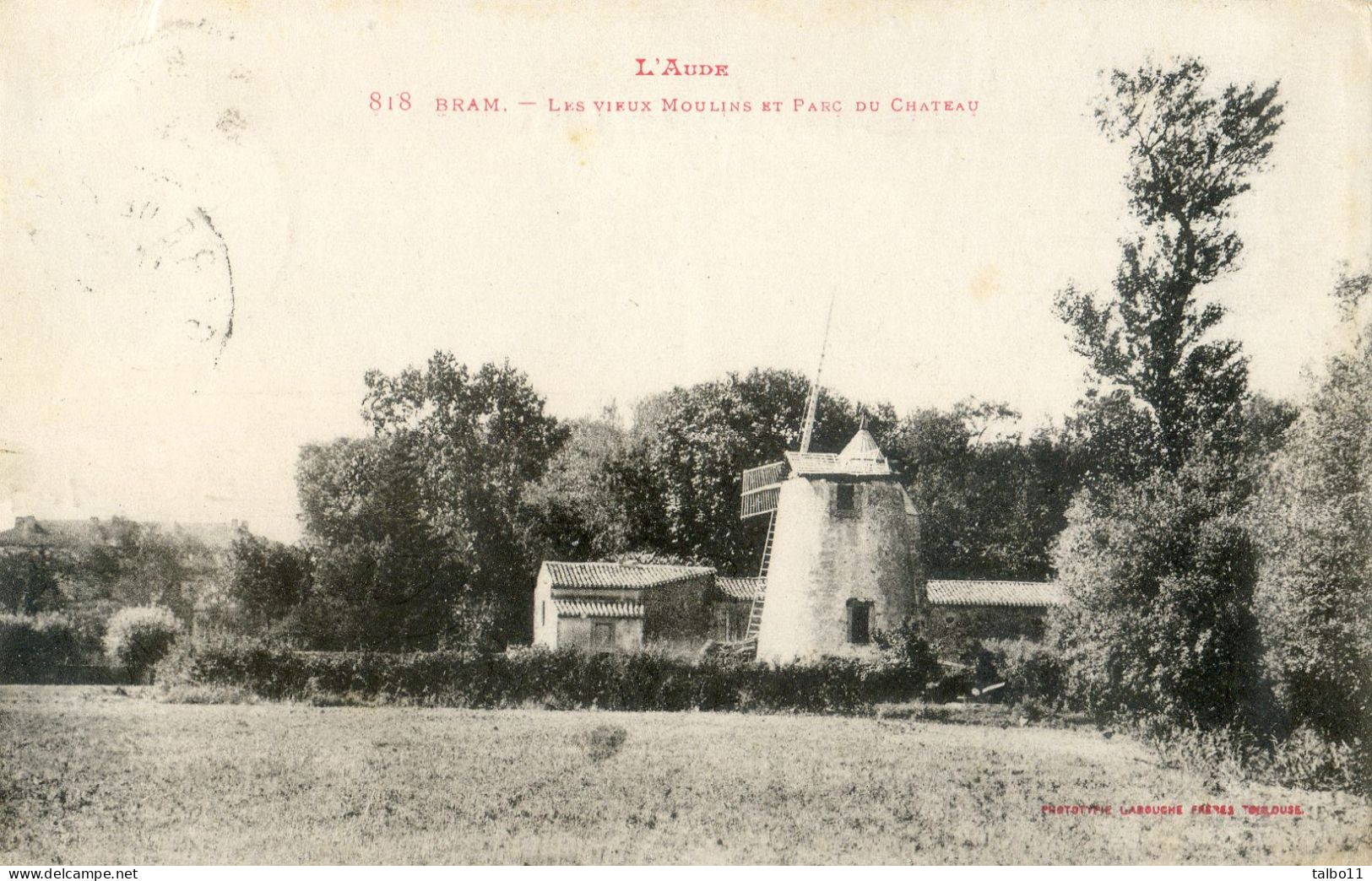 11 - Bram - Les Vieux Moulins Et Parc Du Château - Bram