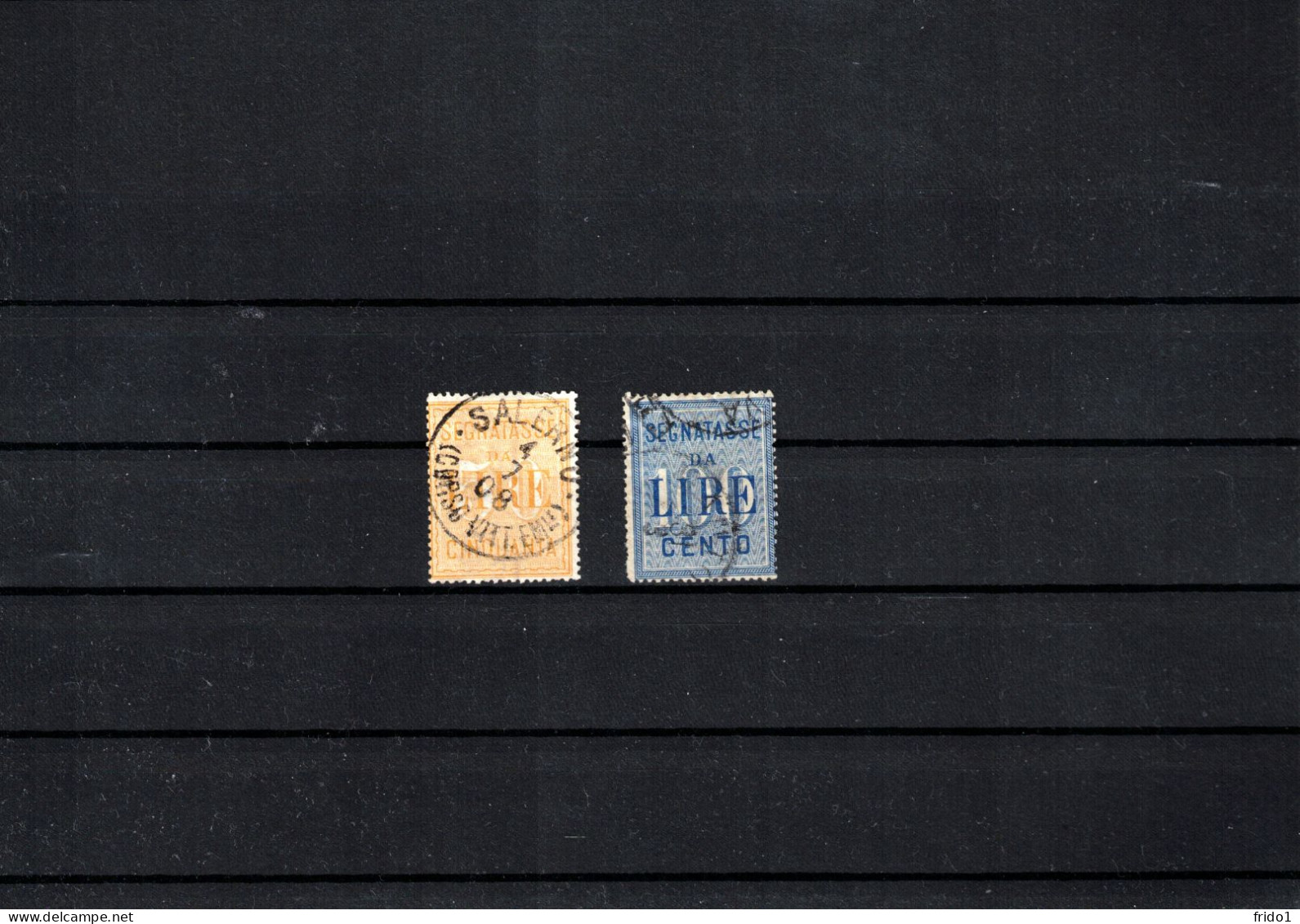 Italy / Italia 1903 Tax Stamps Sauber Gestempelt / Fine Used - Taxe