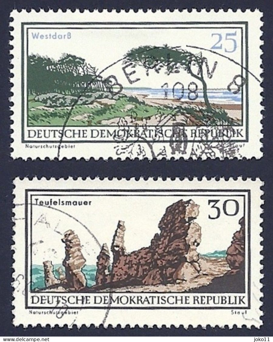 DDR, 1966, Michel-Nr. 1182+1183, Gestempelt - Oblitérés