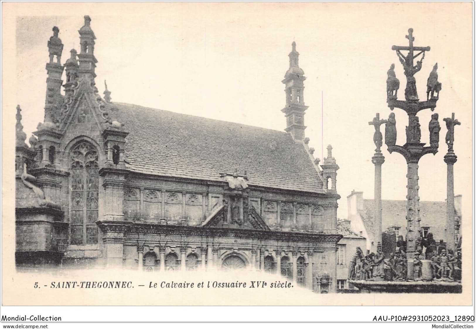 AAUP10-29-0867 - SAINT-THEGONNEC - Le Calvaire  Et L'Ossuaire Xvieme Siecle  - Saint-Thégonnec