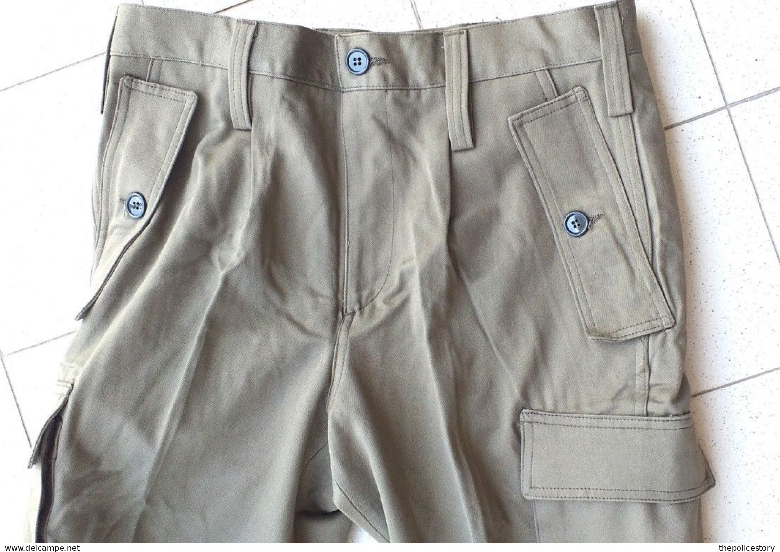 Pantaloni Vintage Da Montagna Alpini E.I. Del 1999 Tg.46 Mai Usati Etichettati - Uniformes