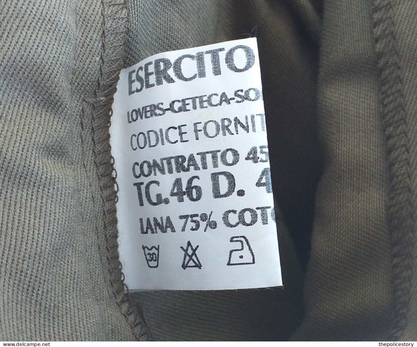 Pantaloni vintage da montagna Alpini E.I. del 1999 tg.46 mai usati etichettati