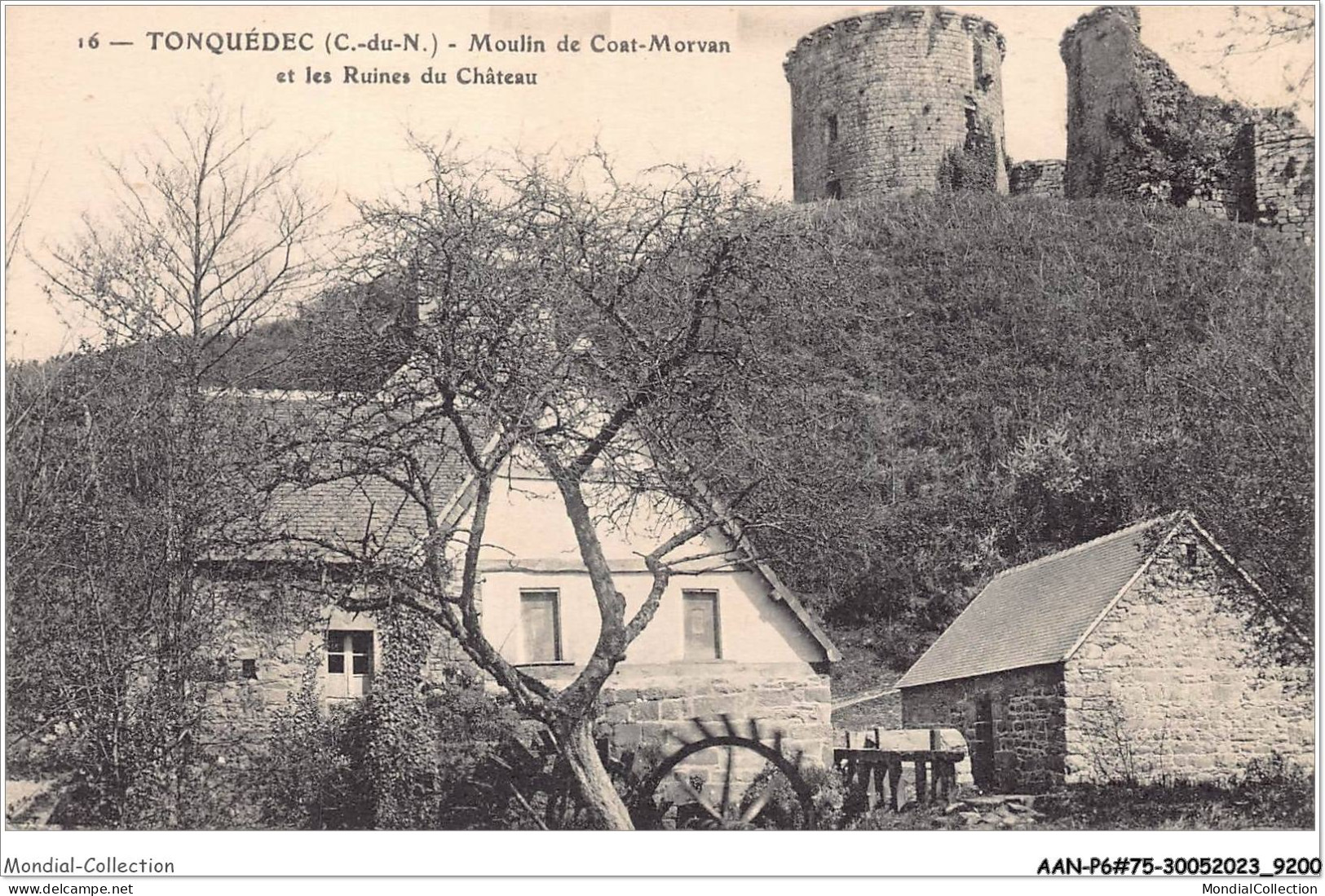 AANP6-75-0535 - TONQUEDEC - Moulin De Coat Morvan-Les Ruines Du Chateau - Tonquédec