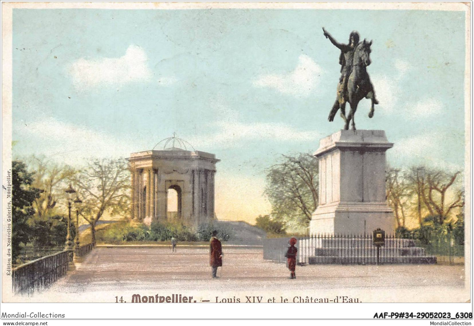 AAFP9-34-0856 - MONTPELLIER - Louis XIV Et Le Château D'Eau - Montpellier