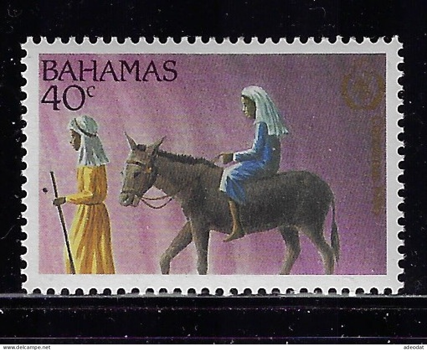 BAHAMAS  1986  CHRISTMAS  SCOTT #622  MNH - Bahama's (1973-...)