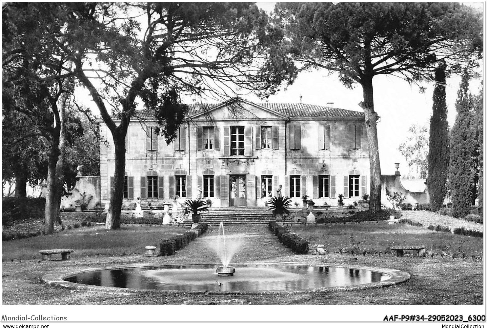 AAFP9-34-0852 - MONTPELLIER - Château De La Mogere - Façade Côté Parterre - Montpellier