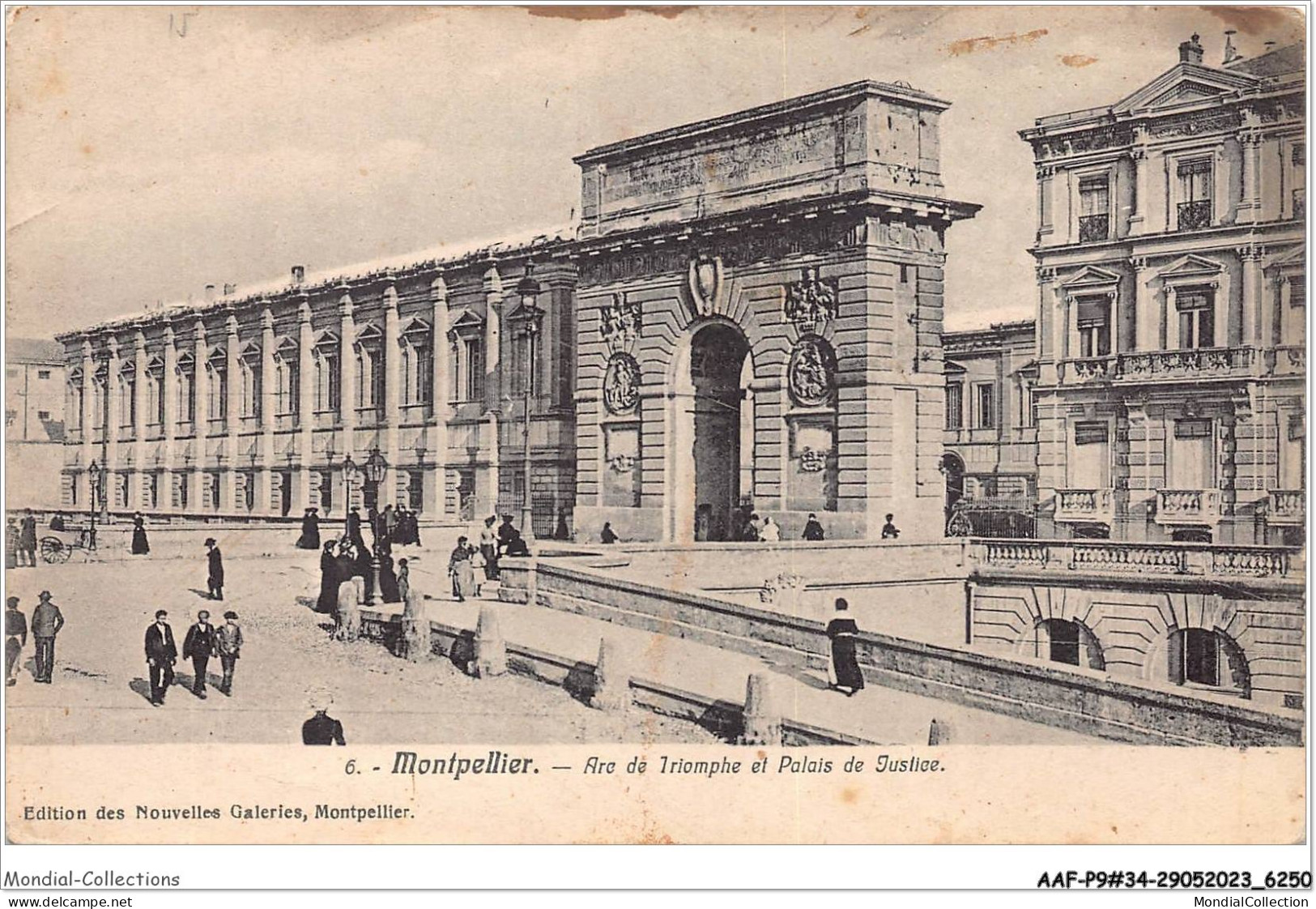 AAFP9-34-0827 - MONTPELLIER - Arc De Triomphe Et Palais De Justice - Montpellier