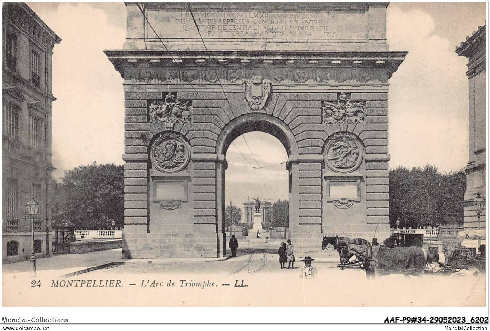 AAFP9-34-0803 - MONTPELLIER - L'Arc De Triomphe - Montpellier