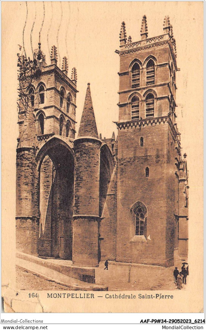 AAFP9-34-0809 - MONTPELLIER - Cathédrale Saint Pierre - Montpellier