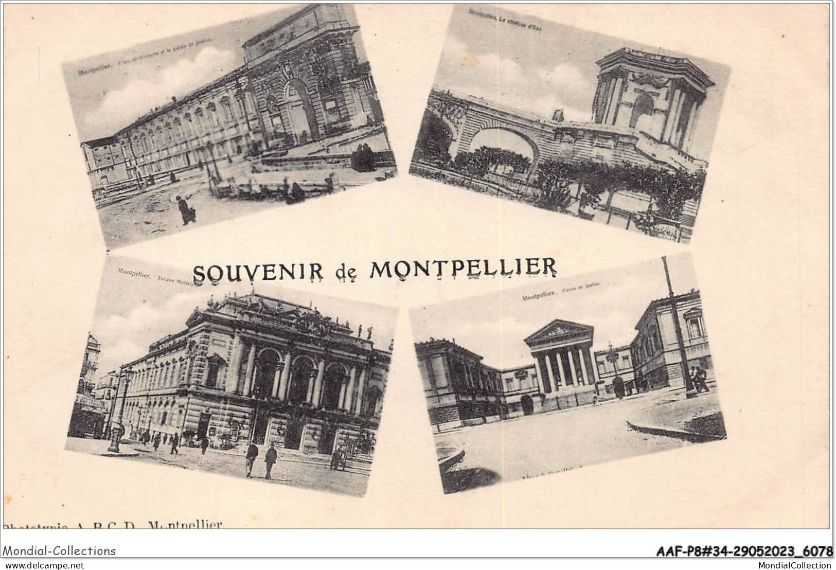 AAFP8-34-0741 - Souvenir De MONTPELLIER - Multi-vues - Montpellier