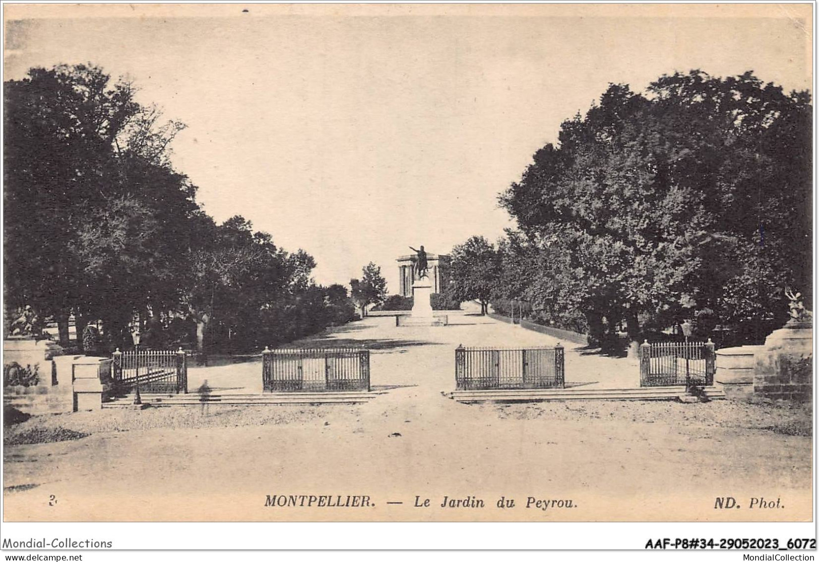 AAFP8-34-0738 - MONTPELLIER - Le Jardin Du Peyrou - Montpellier