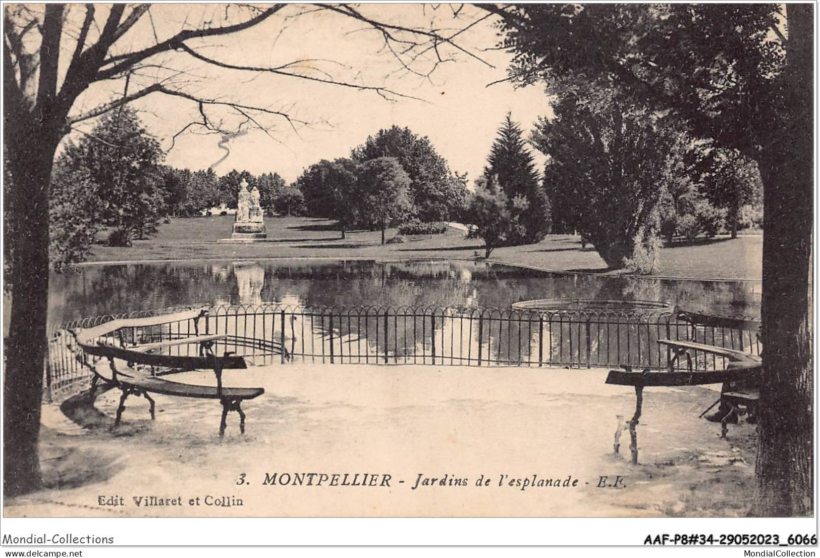 AAFP8-34-0735 - MONTPELLIER - Jardins De L'Esplanade - Montpellier