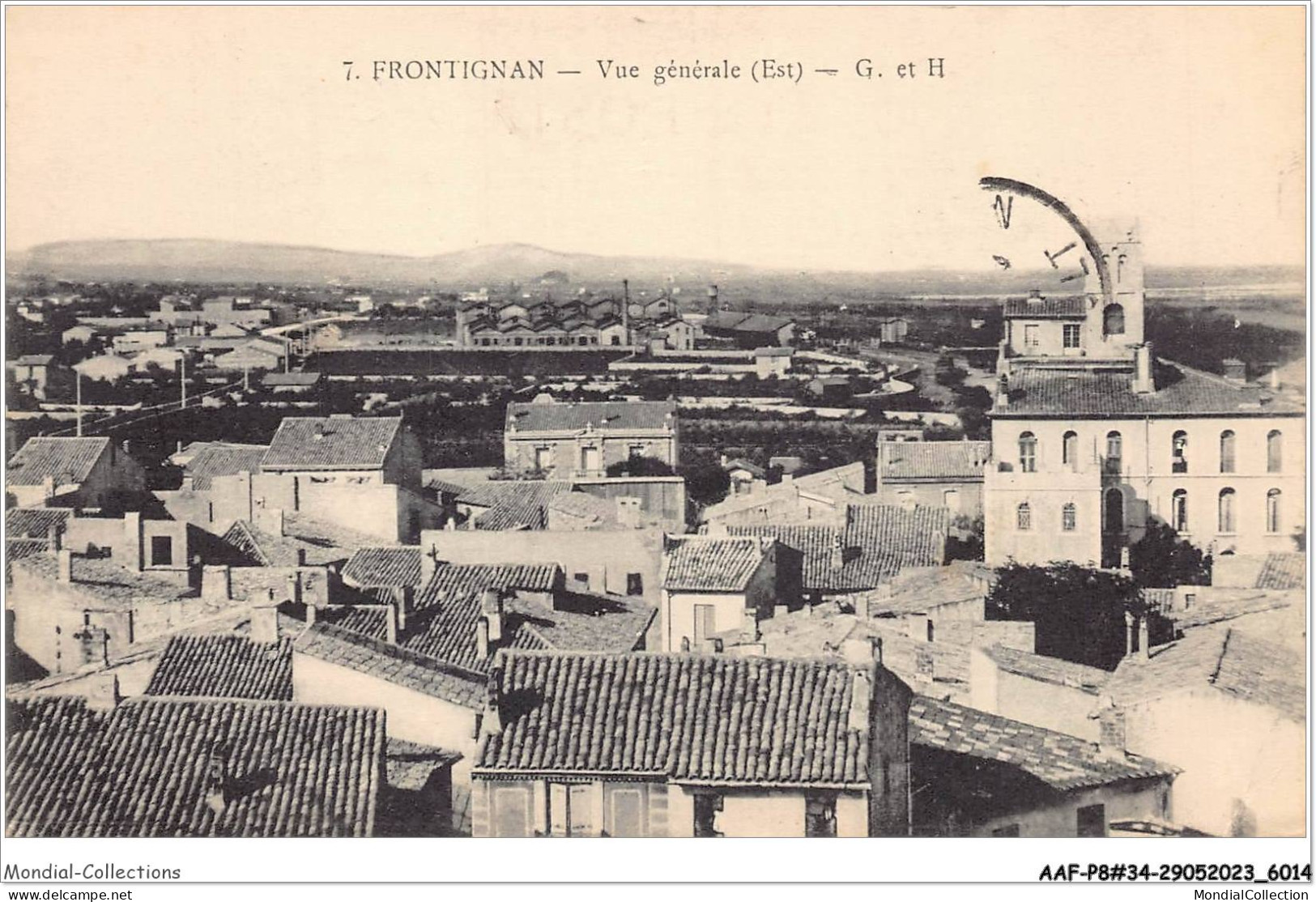 AAFP8-34-0709 - FRONTIGNAN - Vue Générale - Frontignan