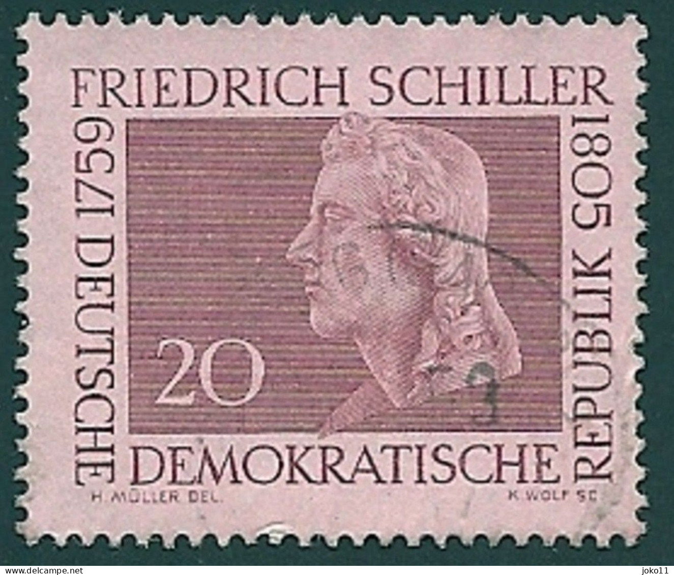 DDR, 1959, Michel-Nr. 734, Gestempelt - Gebraucht