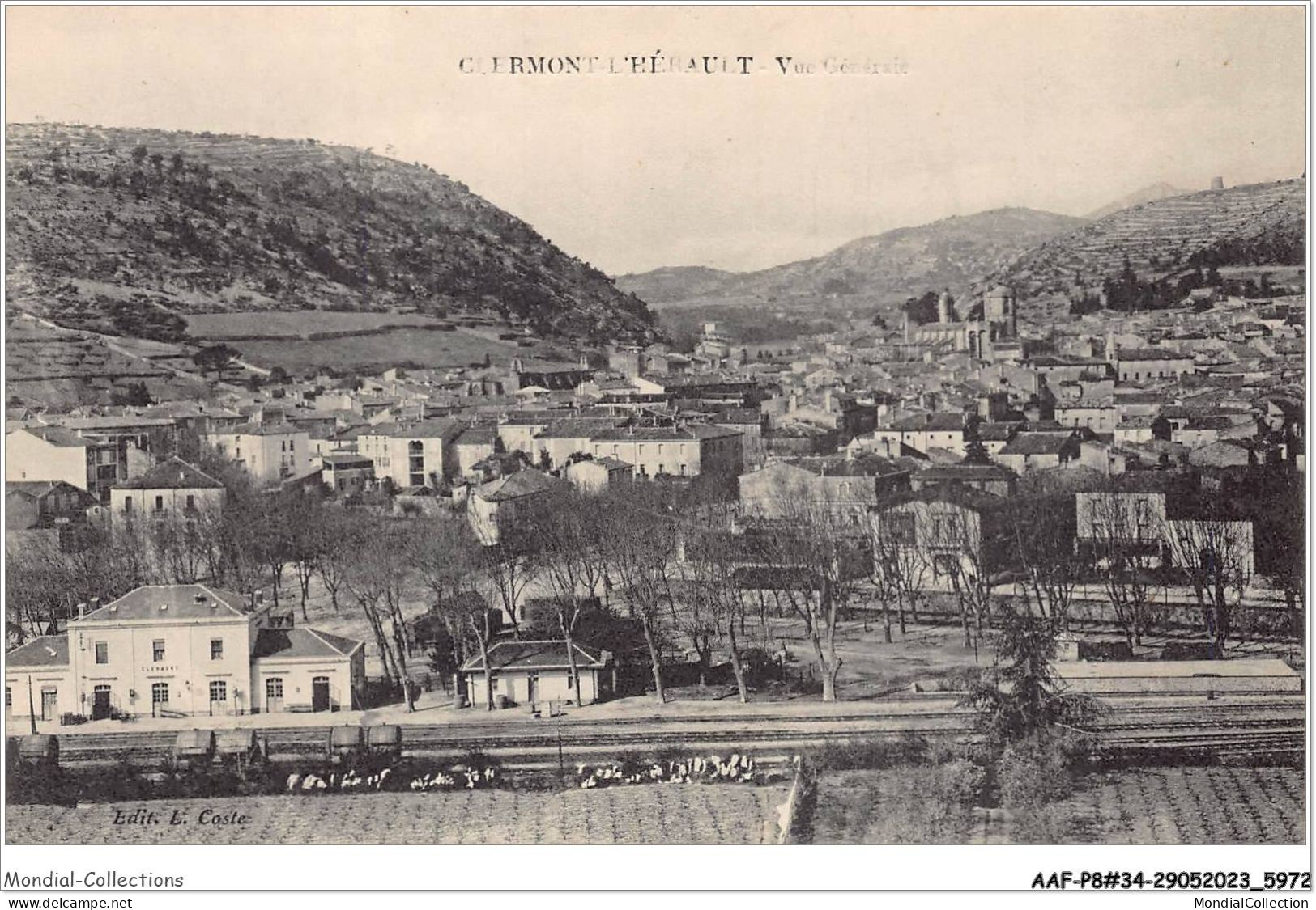 AAFP8-34-0688 - CLERMONT-L'HERAULT - Vue Générale - Clermont L'Hérault