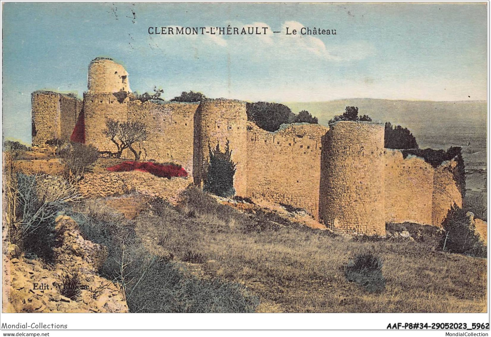 AAFP8-34-0683 - CLERMONT-L'HERAULT - Le Château - Clermont L'Hérault