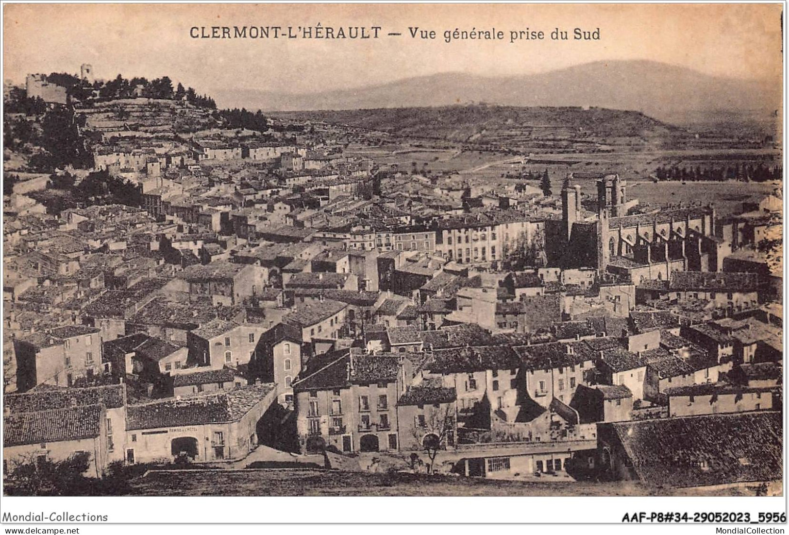 AAFP8-34-0680 - CLERMONT-L'HERAULT - Vue Générale Prise Du Sud - Clermont L'Hérault