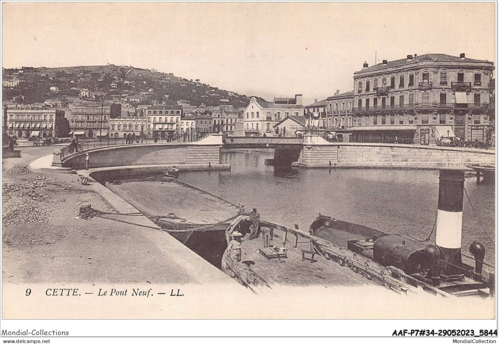 AAFP7-34-0624 - CETTE - Le Pont Neuf - Sete (Cette)