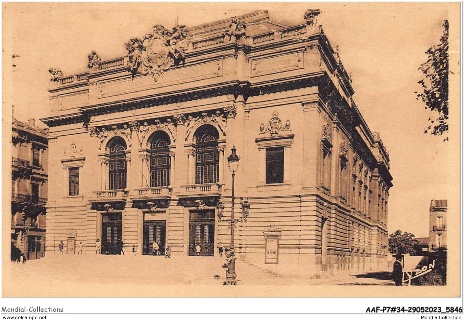 AAFP7-34-0625 - SETE - Station Balnéaire - Théâtre Municipal - Sete (Cette)