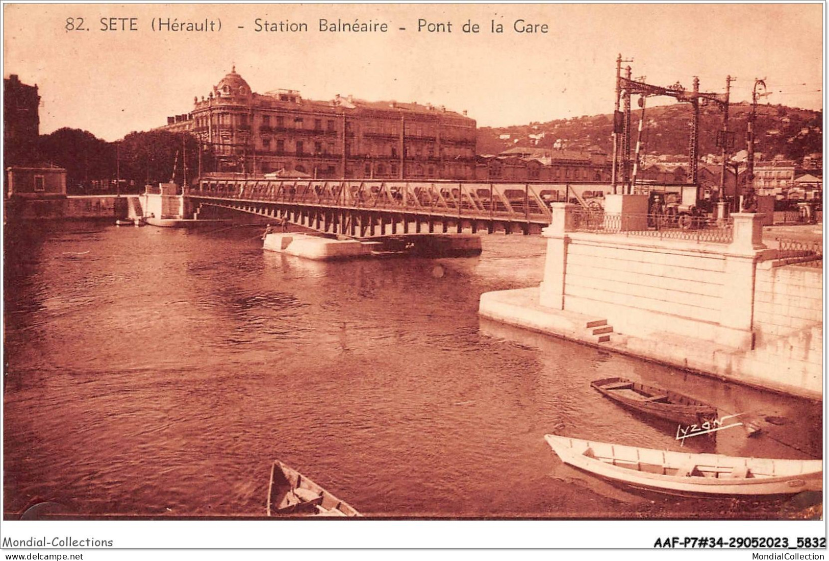 AAFP7-34-0618 - SETE - Station Balnéaire - Pont De La Gare - Sete (Cette)