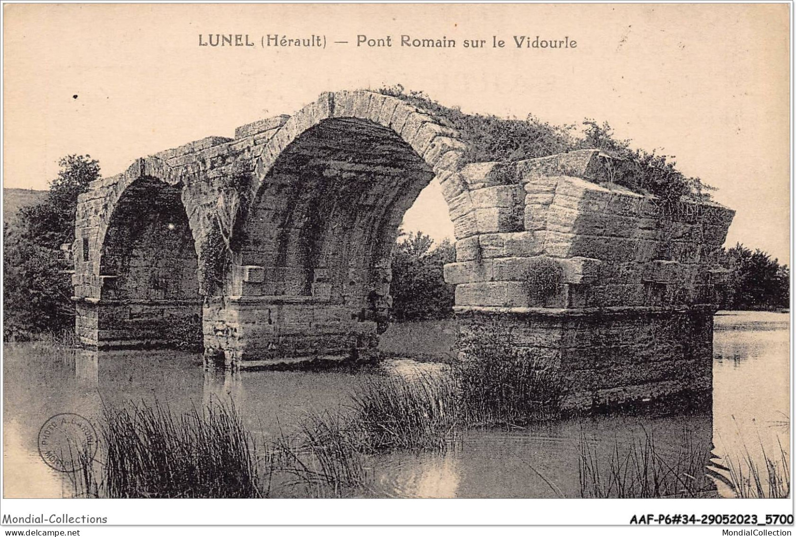 AAFP6-34-0552 - LUNEL - Pont Romain Sur Le Vidourle - Lunel