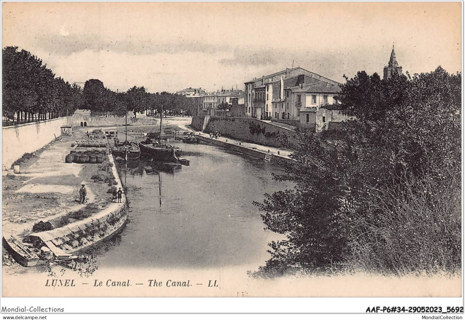 AAFP6-34-0548 - LUNEL - Le Canal - Lunel