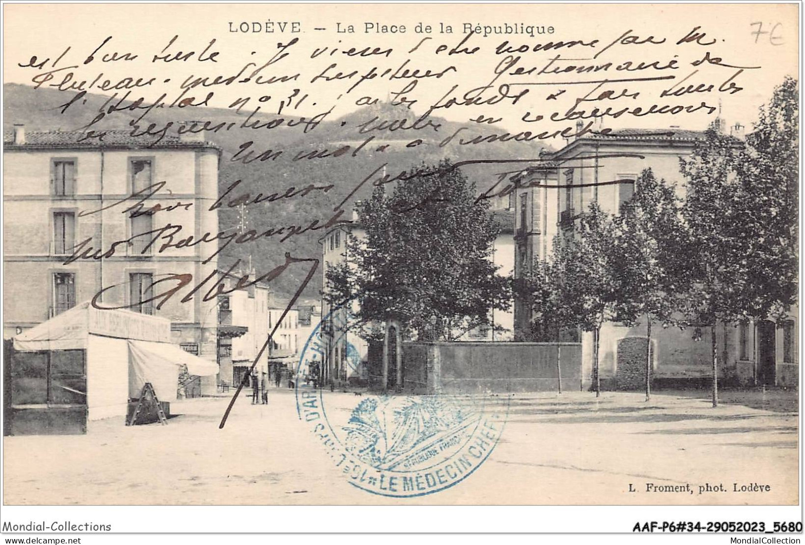 AAFP6-34-0542 - LODEVE - La Place De La République - Lodeve