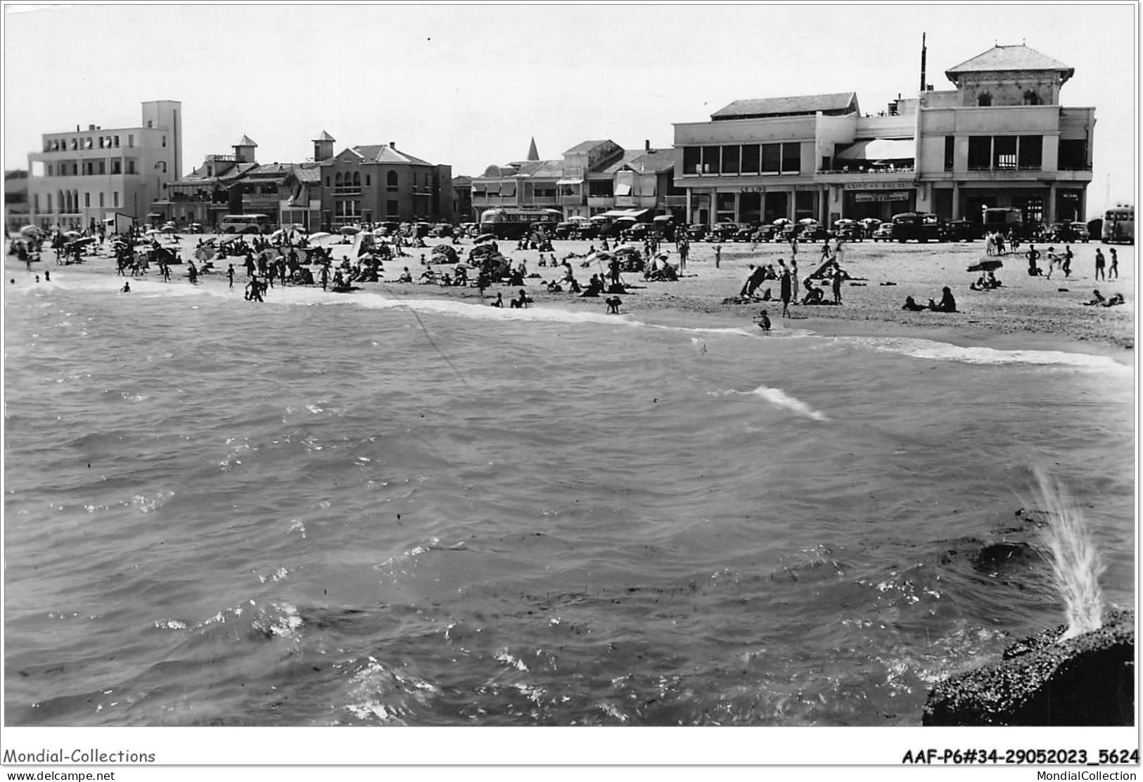 AAFP6-34-0514 - PALAVAS-LES-FLOTS - La Plage Et Le Casino - Palavas Les Flots