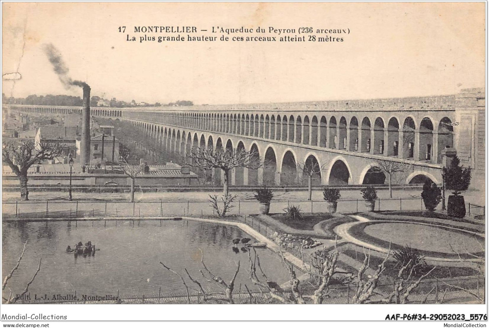 AAFP6-34-0491 - MONTPELLIER - L'Aqueduc Du Peyrou - Montpellier