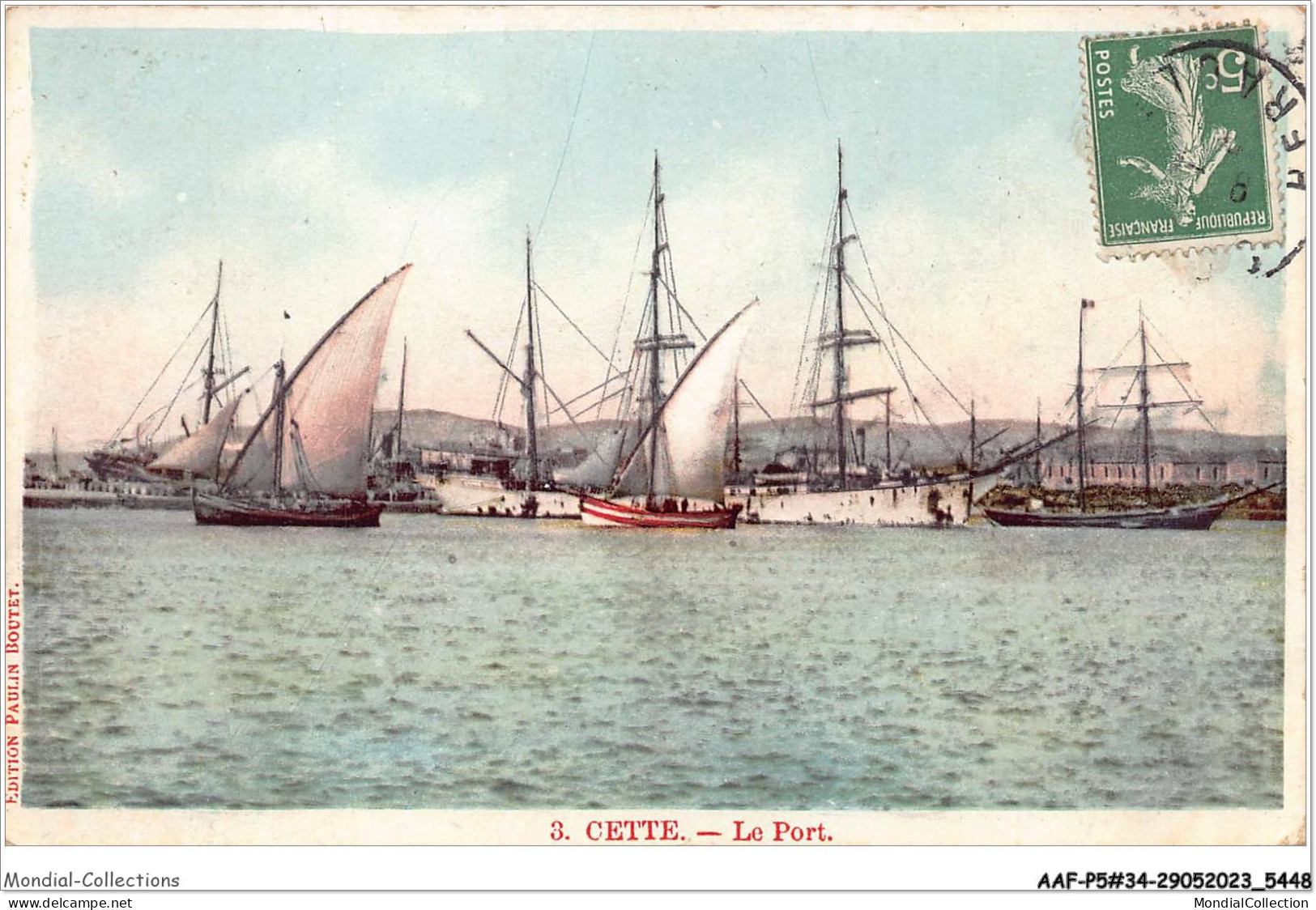 AAFP5-34-0427 - CETTE - Le Port - Sete (Cette)
