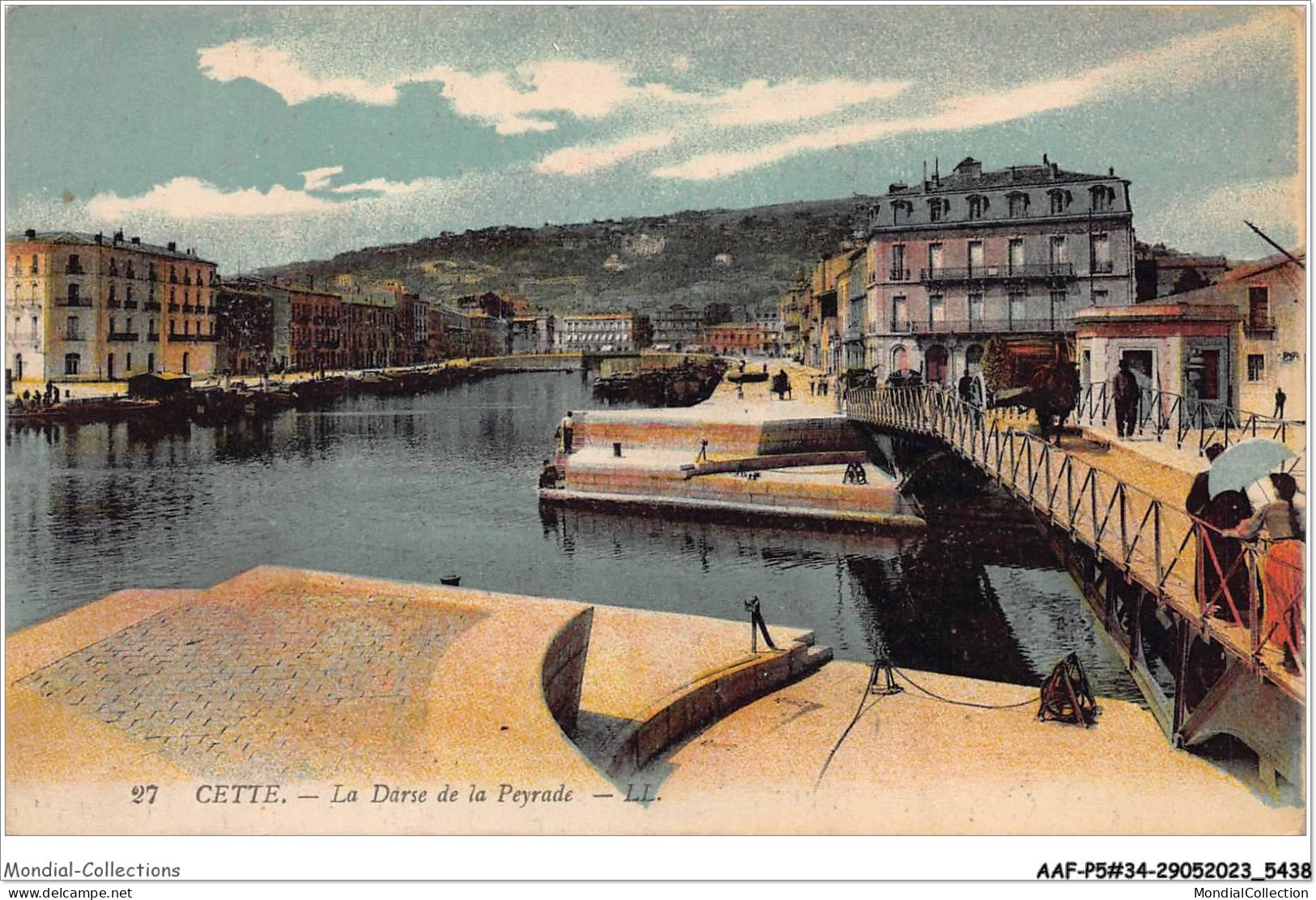 AAFP5-34-0422 - CETTE - La Darse De La Peyrade - Sete (Cette)