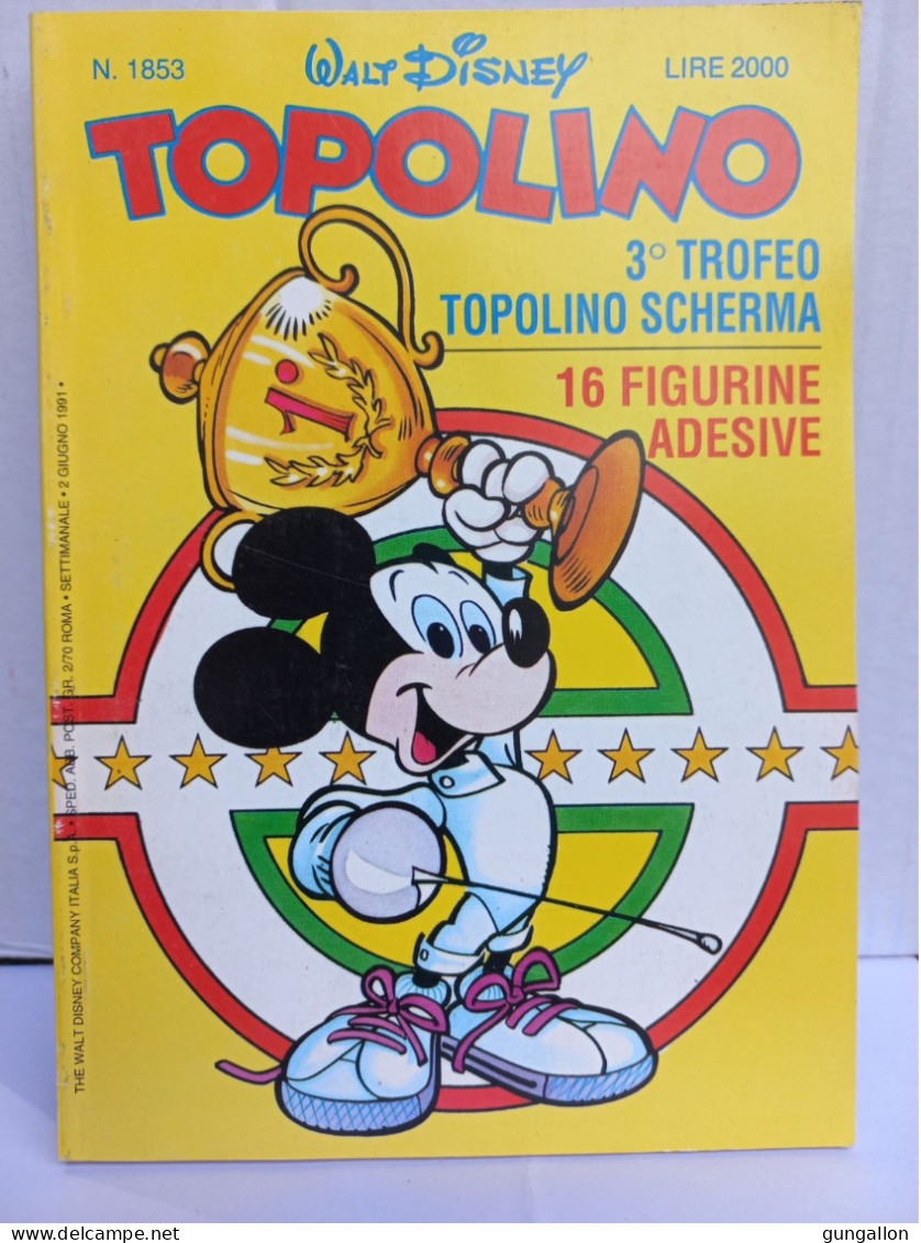 Topolino (Mondadori 1991) N. 1853 - Disney