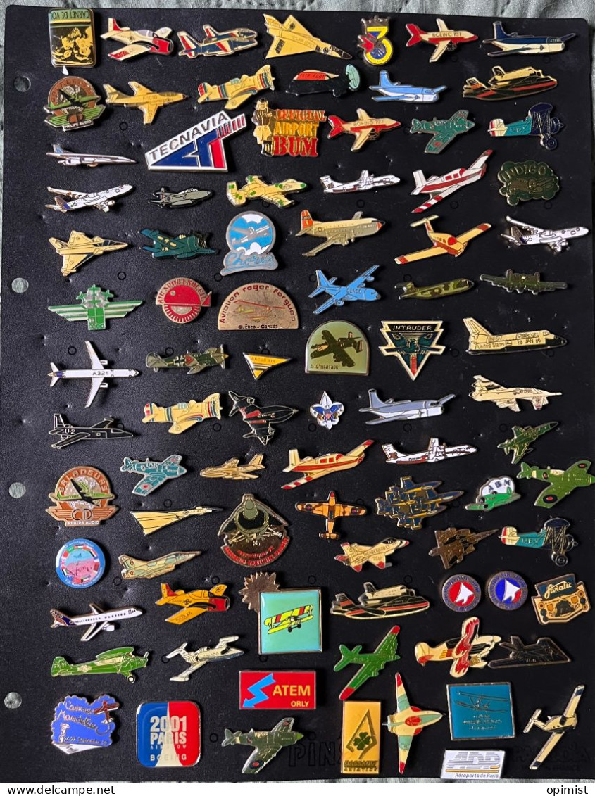 Album De 271 Pin's Avion. Aviation. - Vliegtuigen
